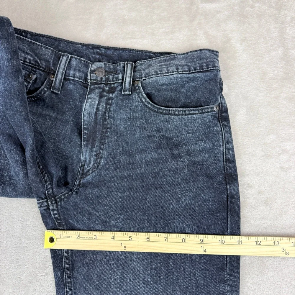 Levi's 511 Jeans Men 34x34 Blue Acid Wash Slim Fit Stretch Grunge Indie Preppy